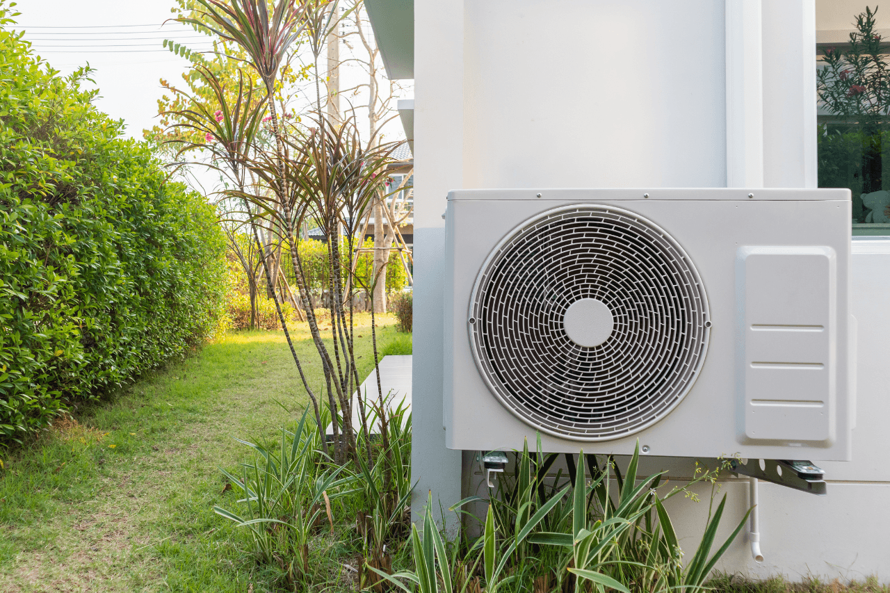 Visuelpompeàchaleuraireauunitéextérieure